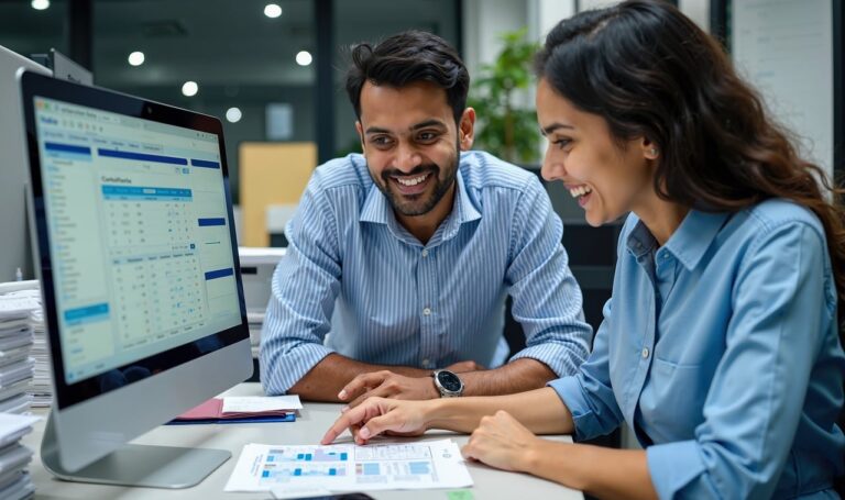 Business executives in AI governance committee meeting discussing bureaucratic approval processes slowing deployment