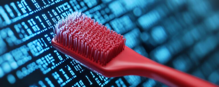 Data scientist discovering data quality for AI issues during production deployment causing project failure